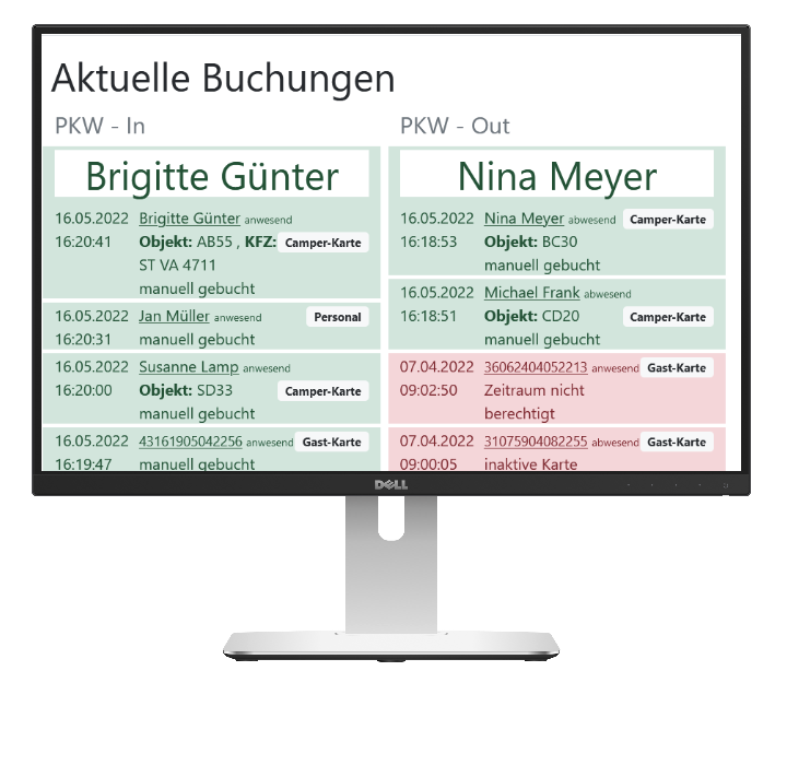 CampAccess Screenshot